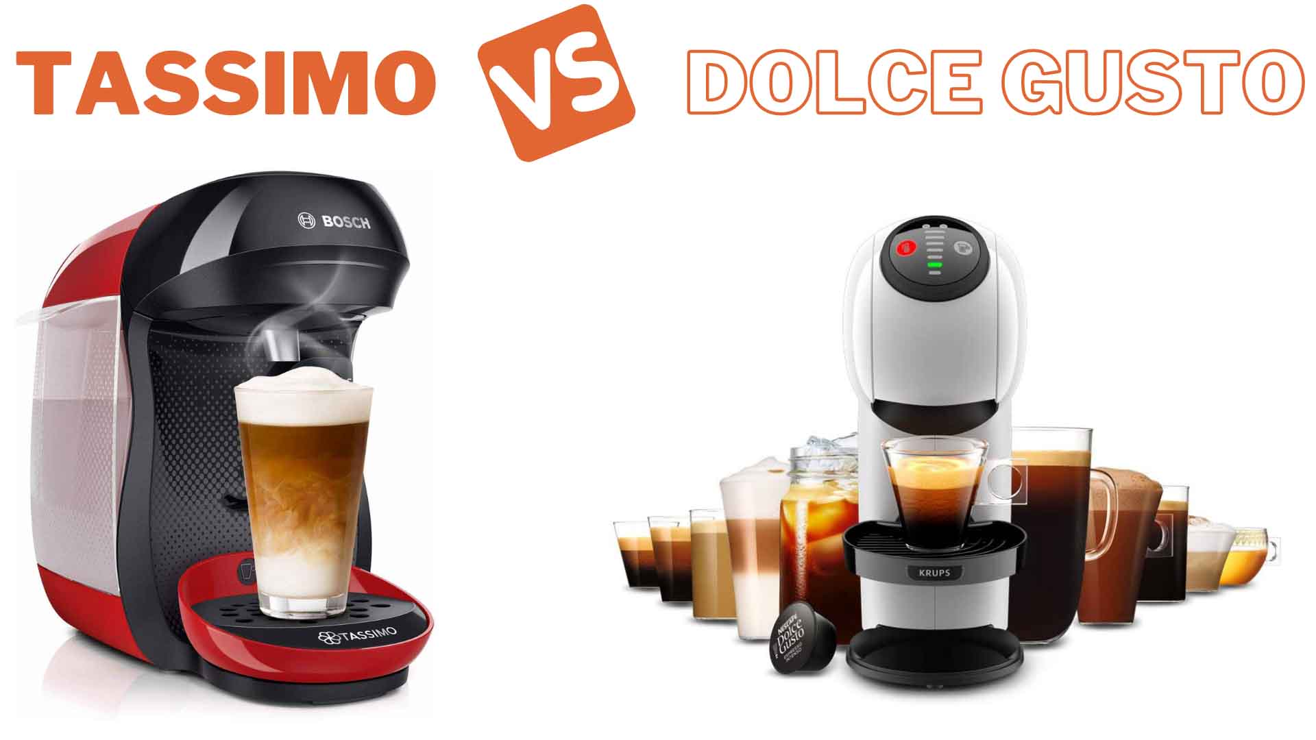 Tassimo o Dolce Gusto ¿Cuál es Mejor? Comparativa 2022 y Mejor Precio