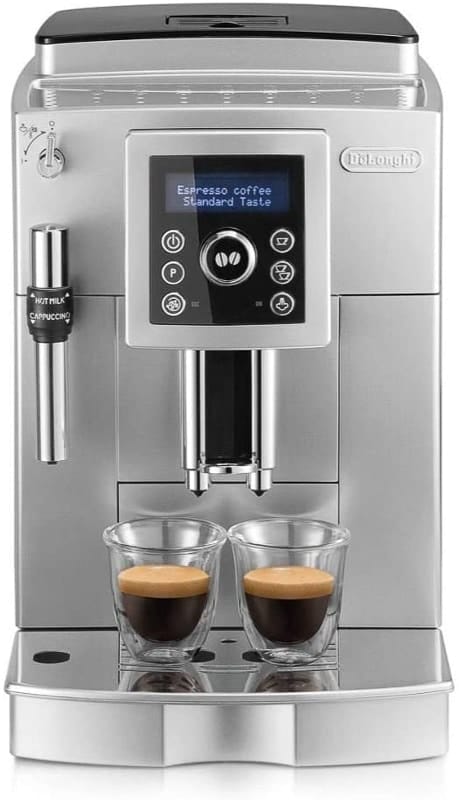 De'Longhi Perfetto Autentica – Cafetera Superautomática Espresso y  Cappuccino, 2 Tazas, Depósito de Agua de 1.3 L, Molinillo de Café  Silencioso, Sistema de Auto-apagado, 1450 W, ETAM 29.510.B, Negro – PREYCA
