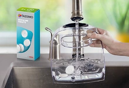 Hay una luz roja en tu cafetera Tassimo?